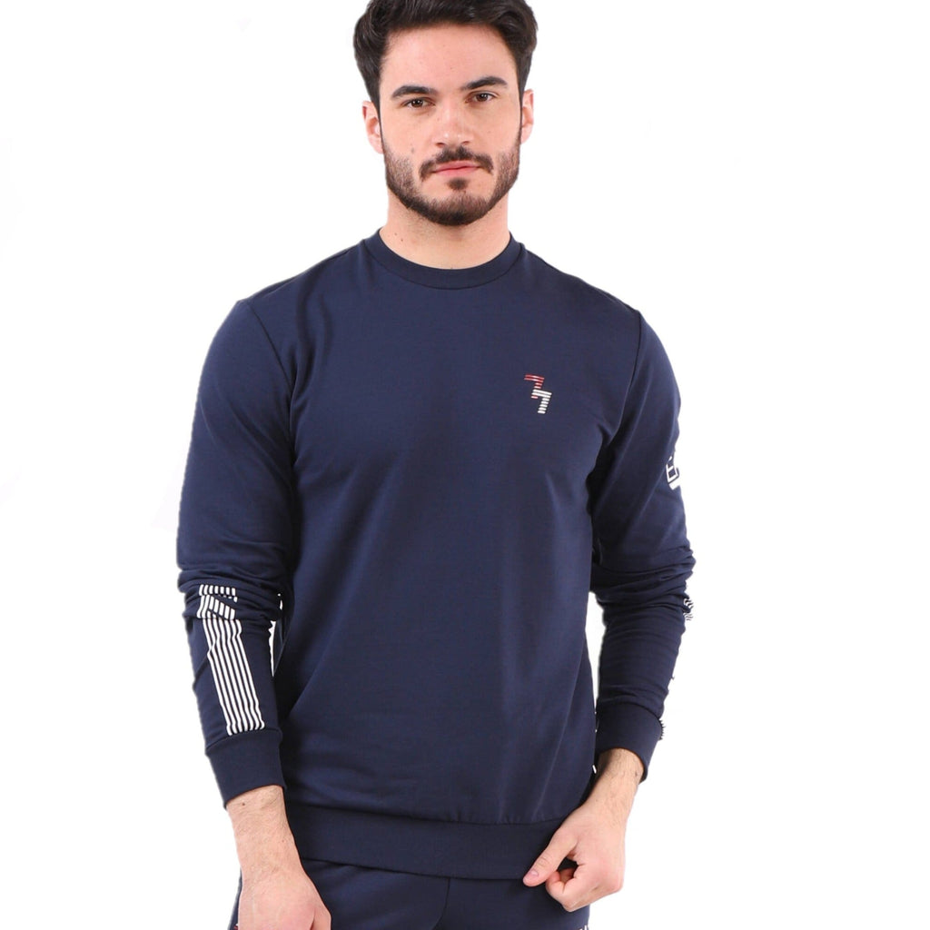 EA7 Sweatshirt 3RPM06 PJLIZ 1554 Navy Blue