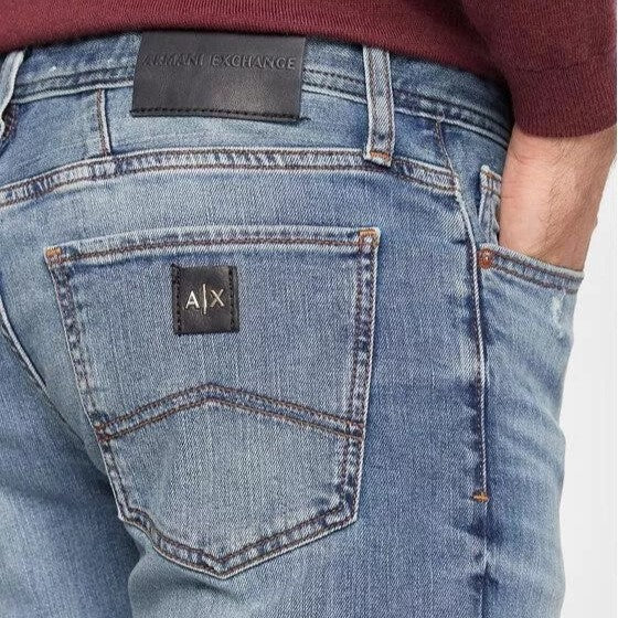 Armani Exchange J13 Slim Jeans 6LZJ13 Z1PEZ 1500 Indigo Denim