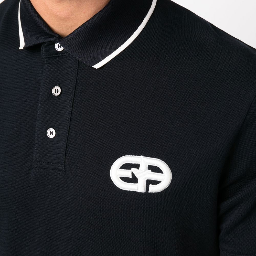 Emporio Armani Navy Polo 6L1FA5 1JTKZ 0920 Navy Blue
