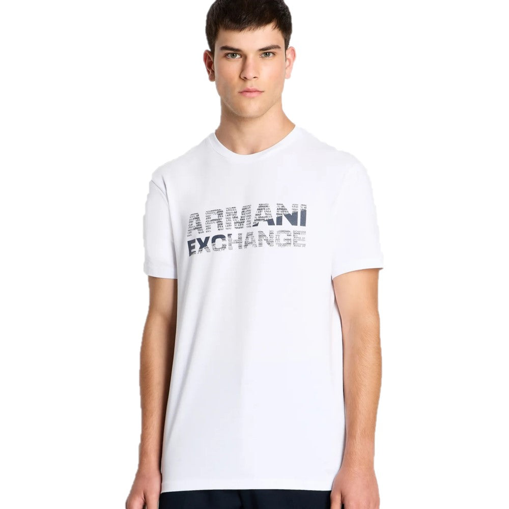 Armani Exchange T-Shirt 6RZTBE ZJAAZ 1100 White