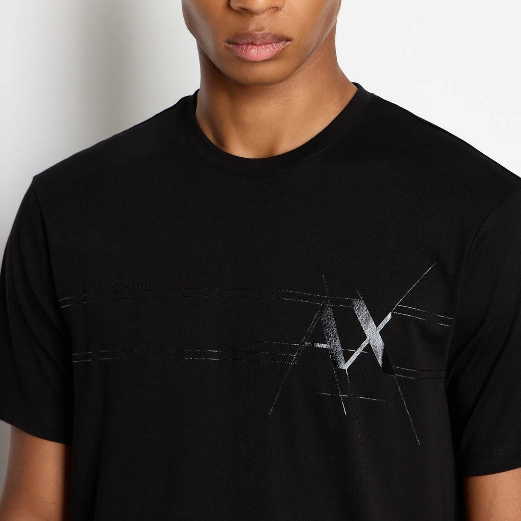 Armani Exchange T-Shirt 6RZTKF ZJ8EZ 1200 Black