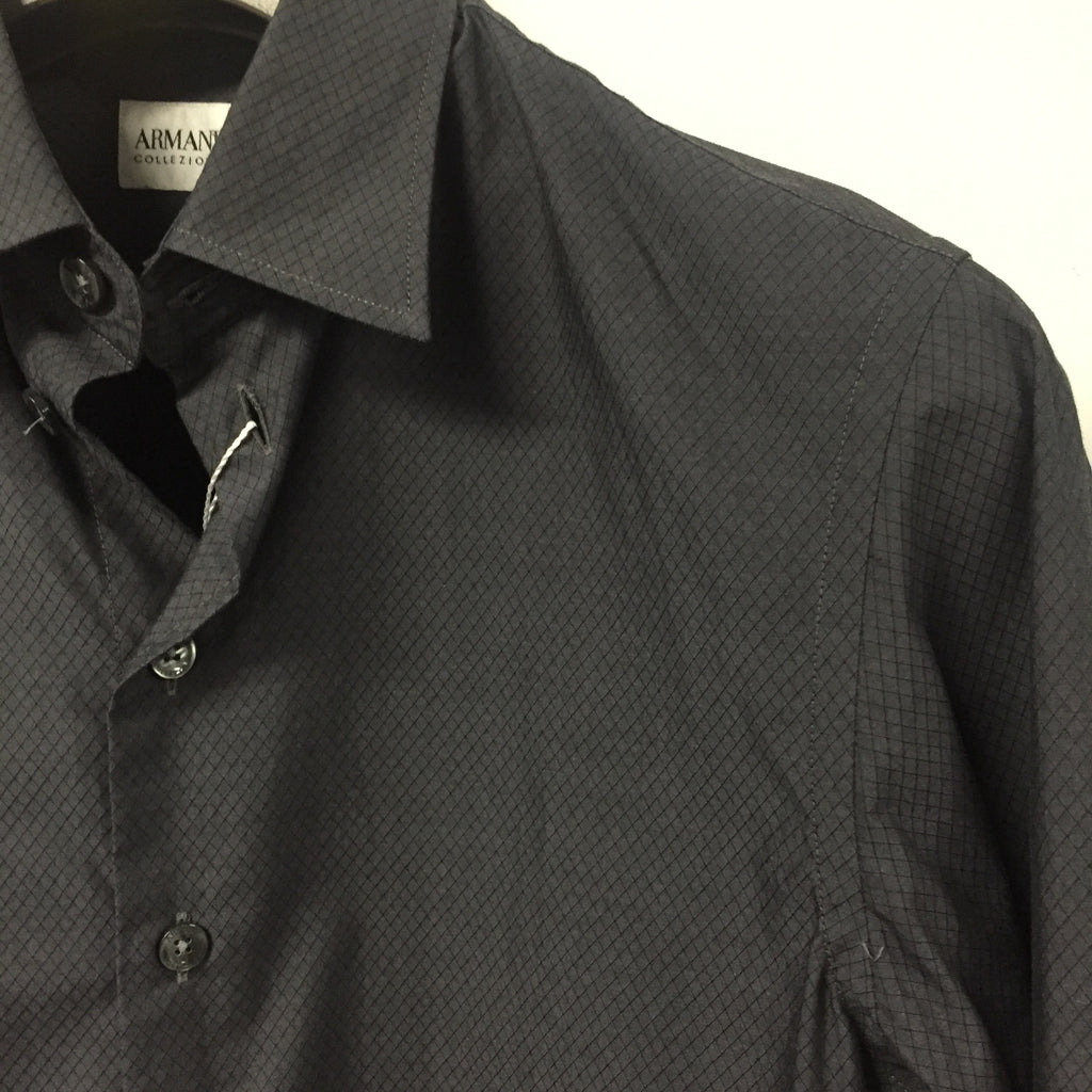 Armani Collezioni Charcoal Shirt