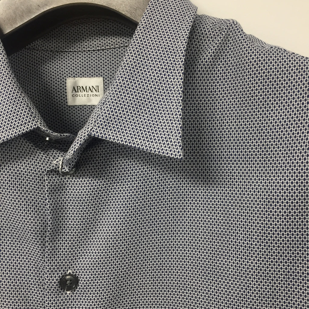 Armani Collezioni Textured Shirt