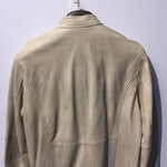 Politix Beige Leather Jacket