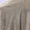 Politix Beige Leather Jacket