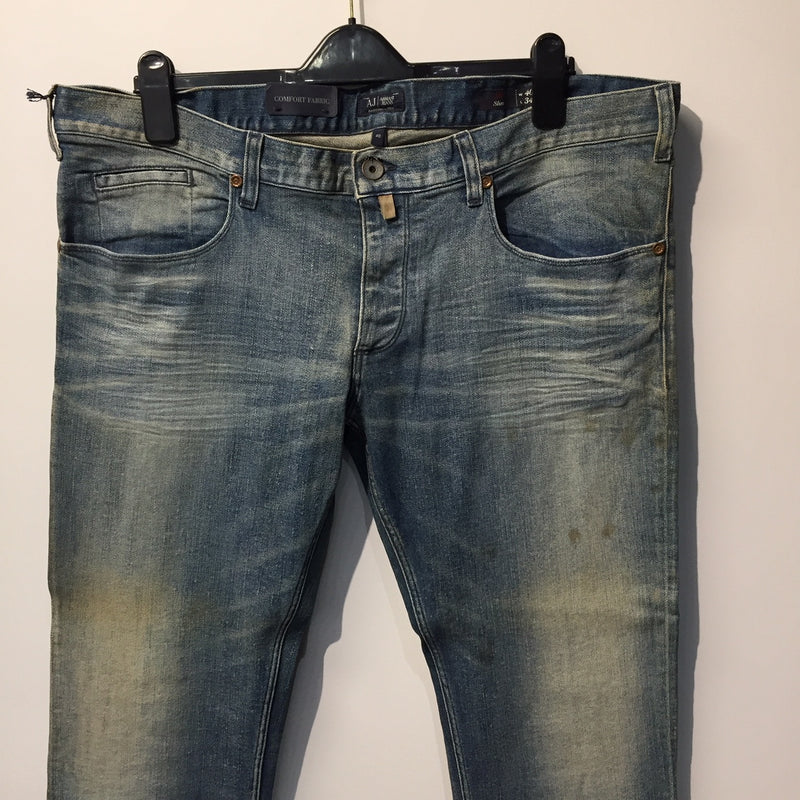 Armani J23 Light Blue Jeans