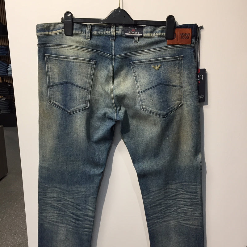 Armani J23 Light Blue Jeans