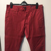 Politix Mack Red Chinos
