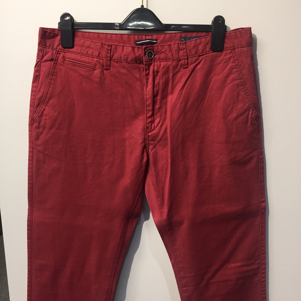 Politix Mack Red Chinos