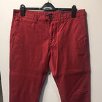 Politix Mack Red Chinos