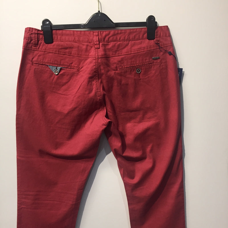 Politix Mack Red Chinos