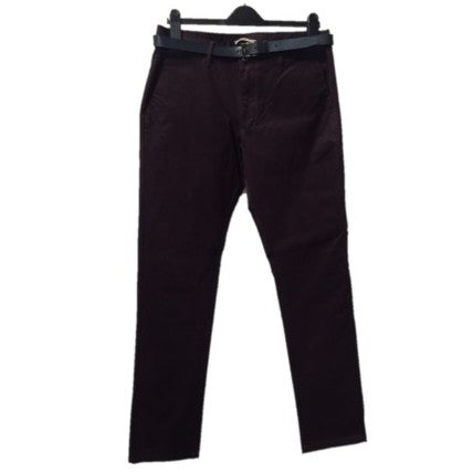 Politix Burgundy Chino