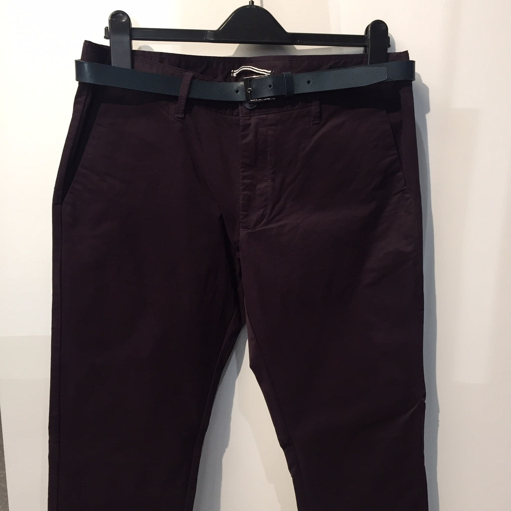Politix Burgundy Chino