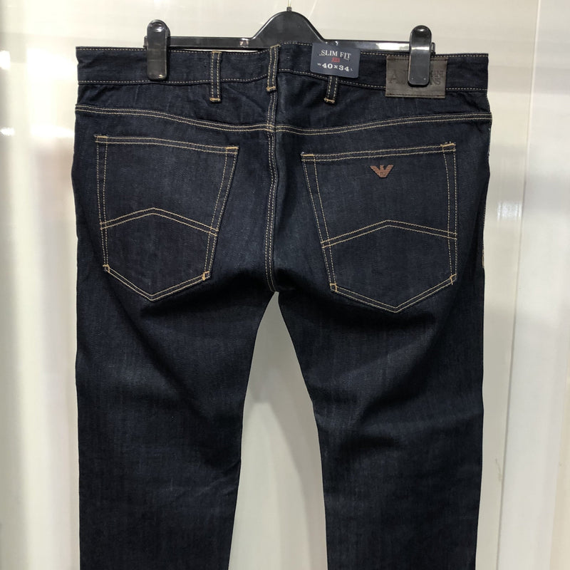 Armani Jeans J23 Navy Jeans