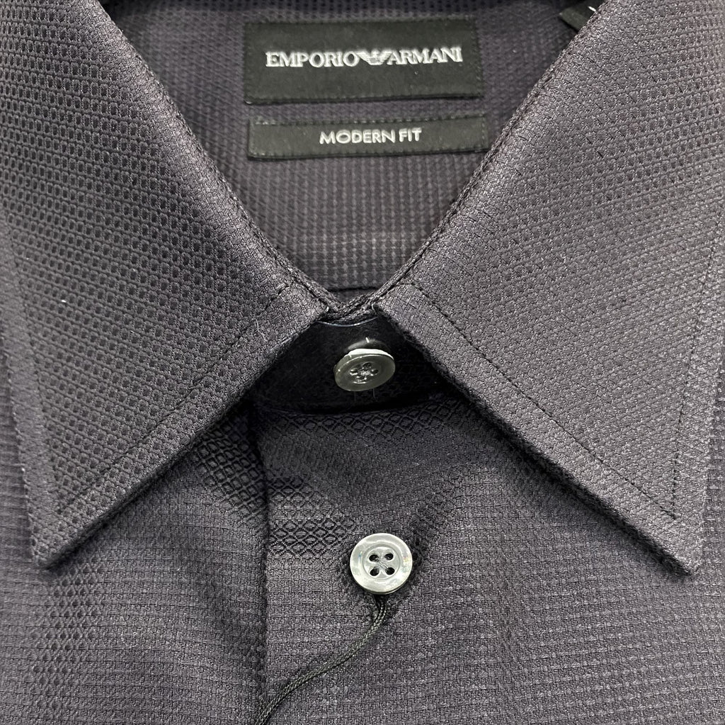 Emporio Armani Navy Shirt - Ignition For Men
