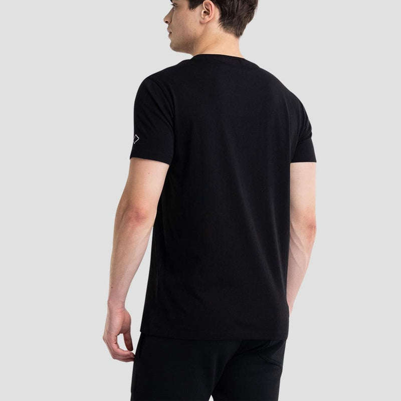 Replay Jersey T-Shirt with Optical Print - Ignition For Men