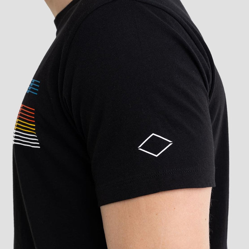 Replay Jersey T-Shirt with Optical Print - Ignition For Men