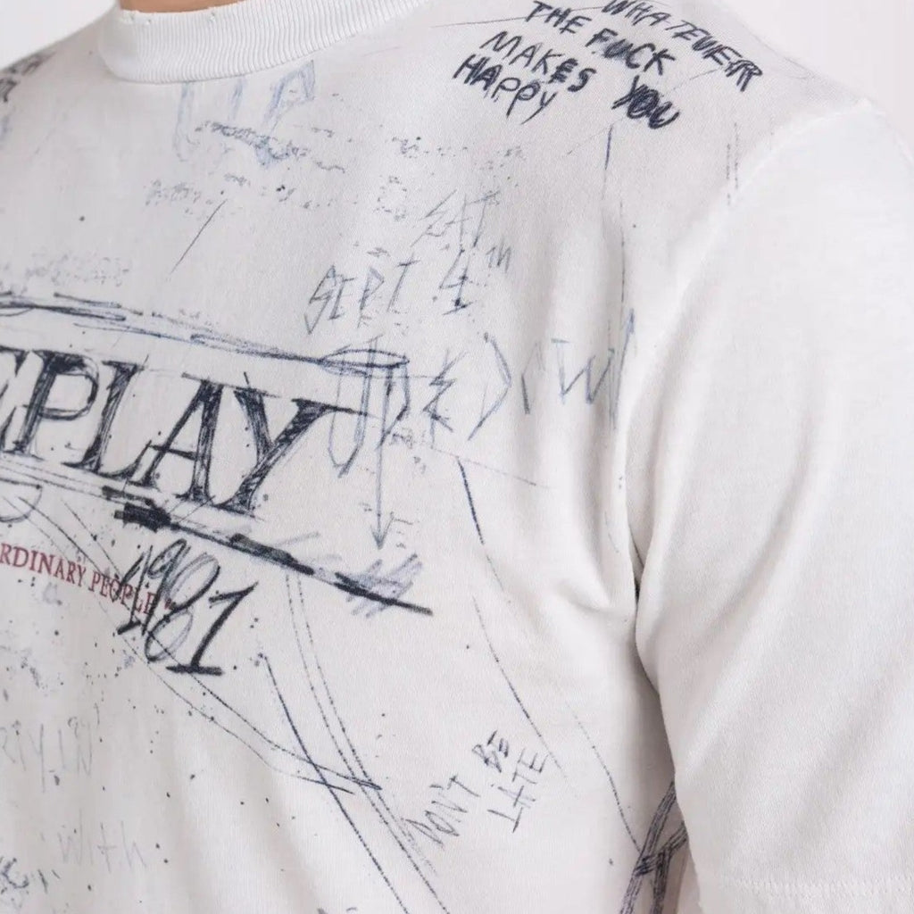 Replay Printed T-Shirt