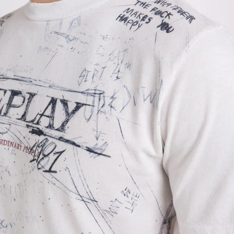 Replay Printed T-Shirt