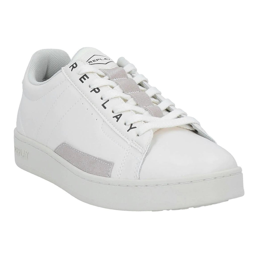 Replay Base Man Leather Sneakers - Ignition For Men