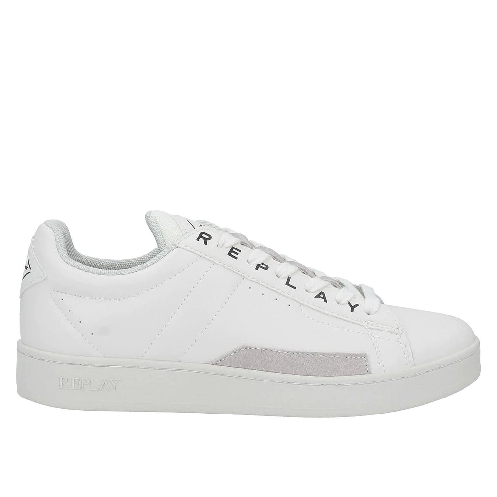 Replay Base Man Leather Sneakers - Ignition For Men
