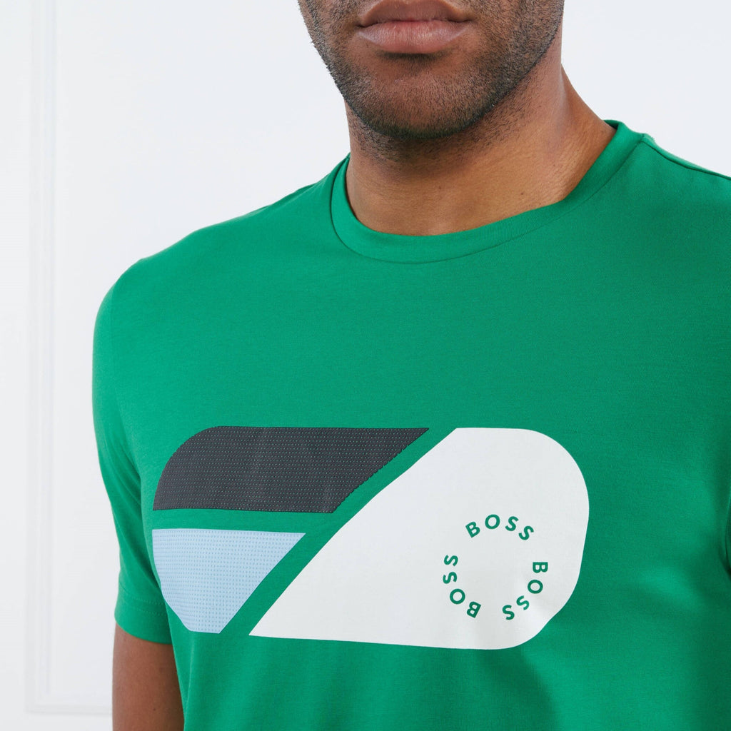 Hugo Boss Athleisure T-Shirt 50488797 10110340 342 Open Green