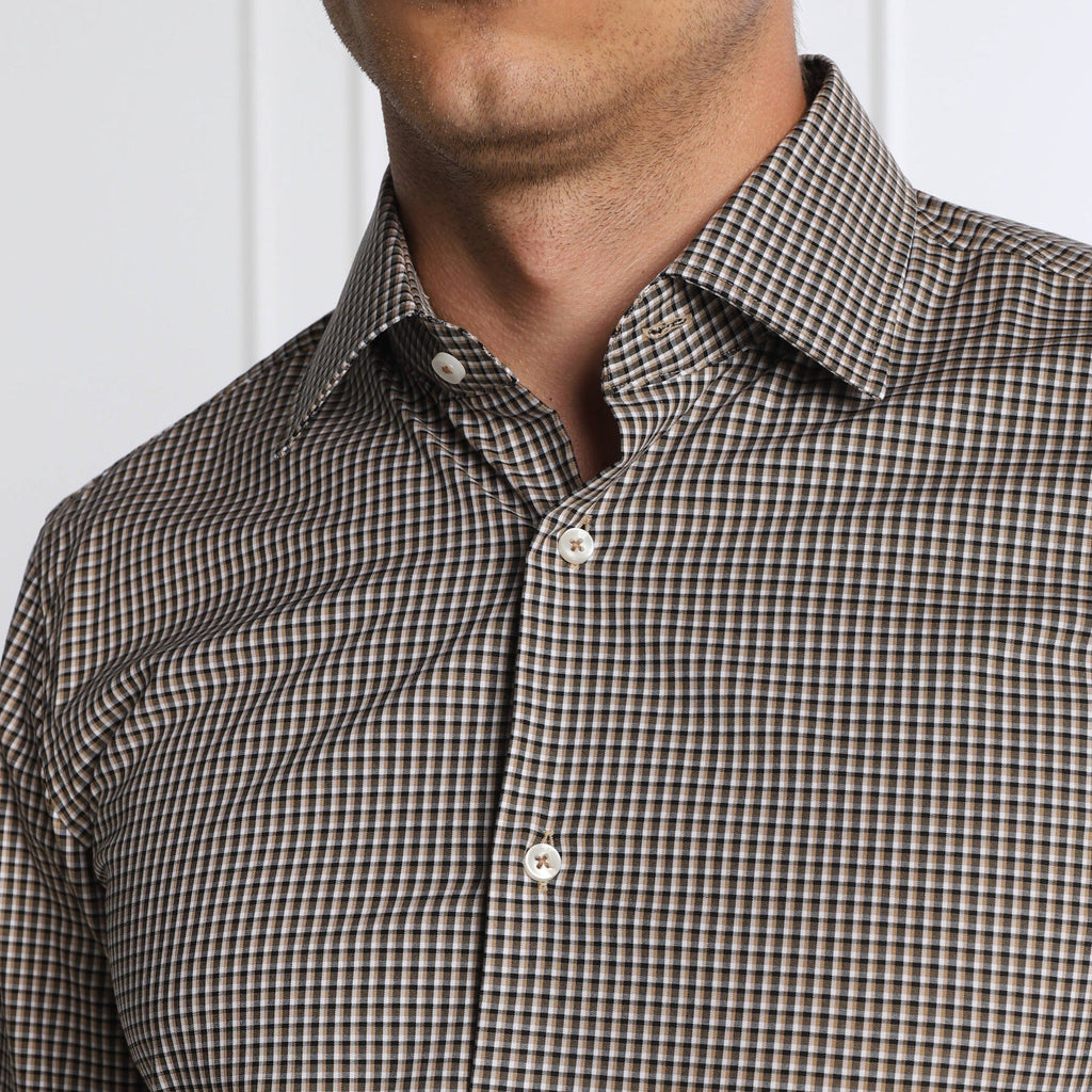 Hugo Boss Hank Shirt 50478642 10244407 604 Dark Red