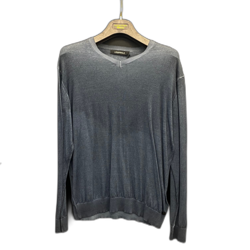 Lagerfeld V Neck Knit