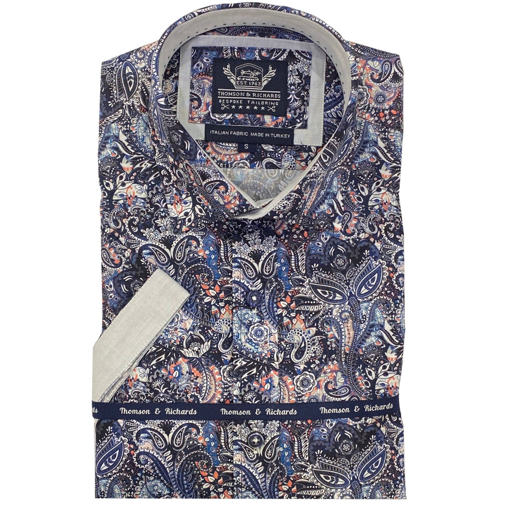 Thomson & Richards Short Sleeve Shirt - Ignition For Men