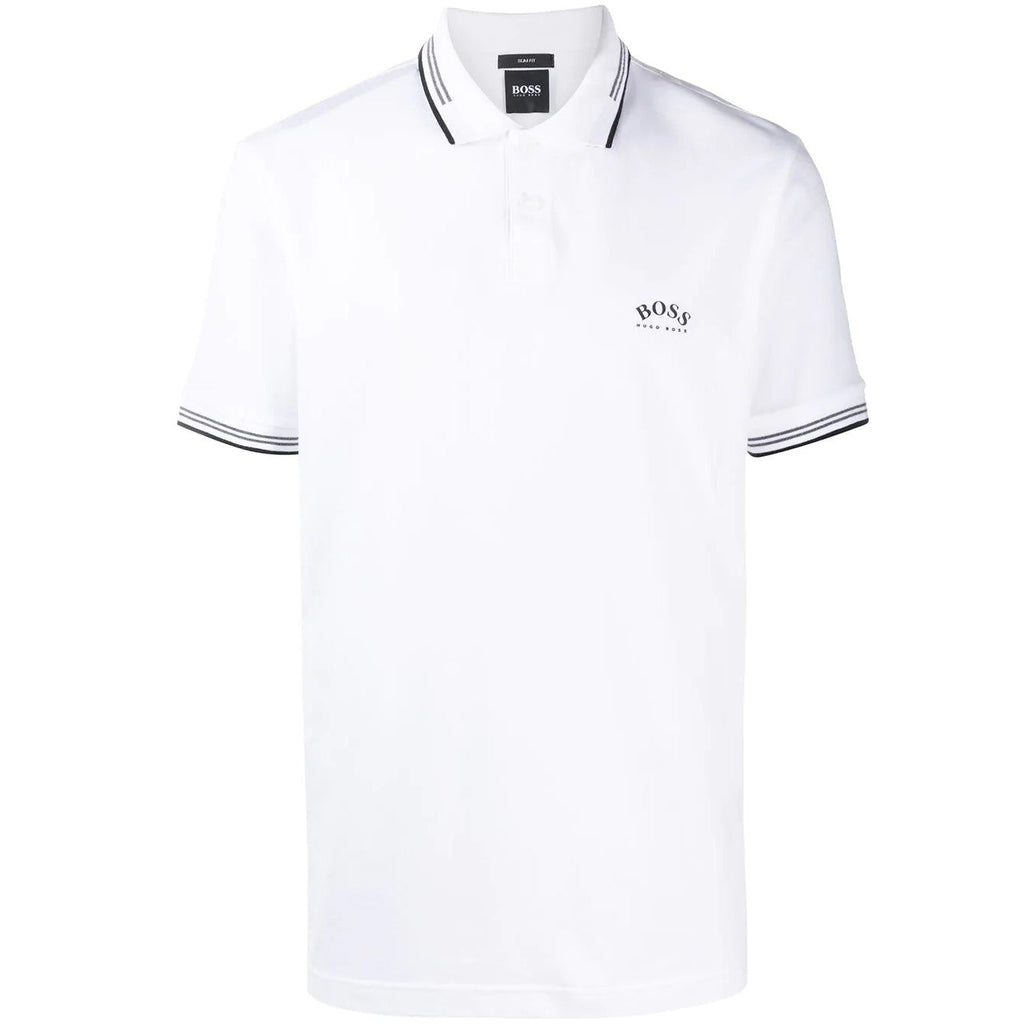 Hugo Boss Athleisure Paul Curved Polo 50412675 Natural