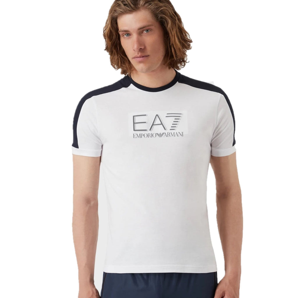 EA7 T-Shirt 6LPT06 PJ02Z 1100 White