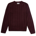 Nines Burgundy Marl Knitwear