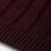 Nines Burgundy Marl Knitwear