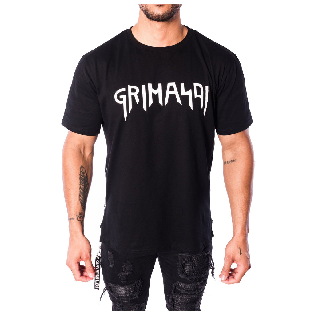 Grimaldi Side Zip Rock T-Shirt - Ignition For Men