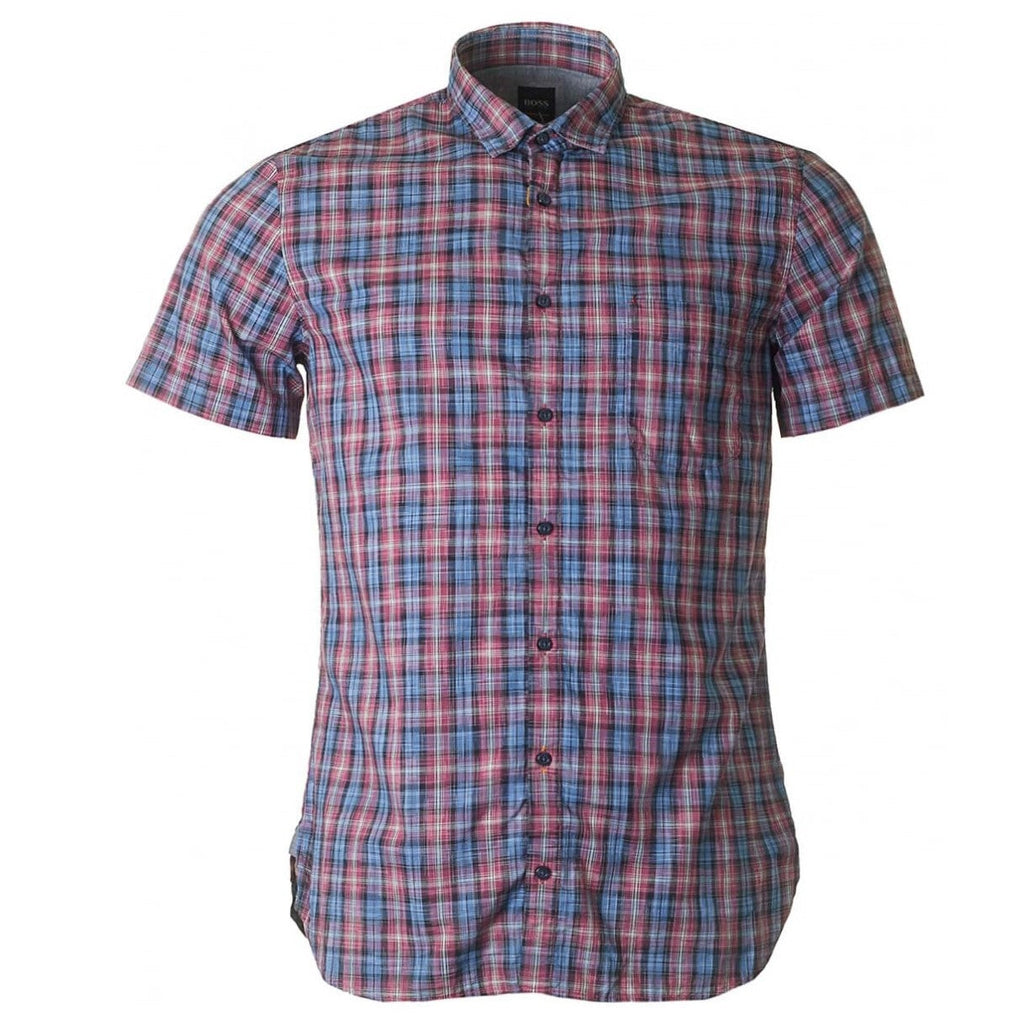 Hugo Boss Cattitude Short Sleeve Shirt - Ignition For Men