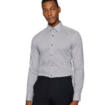 Hugo Boss Hank Shirt 50469418 10241251 01 405 White / Nav