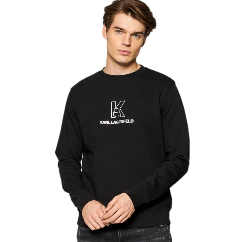 Karl Lagerfeld Black Sweatshirt 705035 512910 910